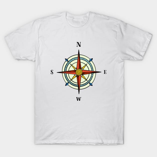 Compass T-Shirt by Mako Design 